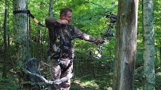 How to Use a Climbing Deer Stand [upl. by Fair]