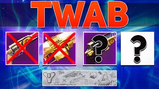 Trials Weapons Leaving Community Emblem Winner Dev Insight Next Week TWID  Season of the Deep [upl. by Atteuqnas]