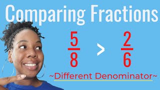 Compare Fractions with Different Denominators  Teach Elementary Math [upl. by Ydieh453]