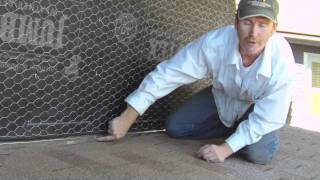 Where to put a drip screed when on a roof [upl. by Eenolem]