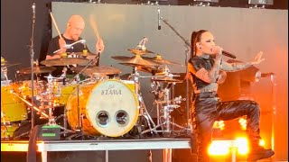 Jinjer  Perennial  LIVE 83023 Credit Union 1 Amphitheater  Tinley Park IL [upl. by Kunkle505]