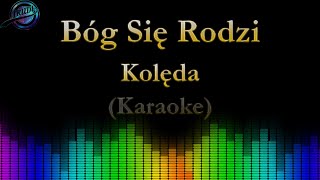 Bóg Się Rodzi Kolęda  Karaoke [upl. by Desta108]