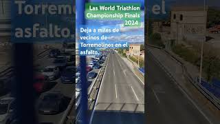 Vecinos de Torremolinos disfrutan del World Triathlon Championship torremolinos costadelsol [upl. by Markman]