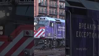 Metra 175 wearing its purple medicine breakthrough scheme [upl. by Ellehcor619]