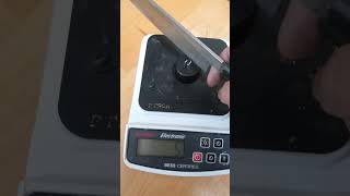 Free hand sharpening 9 bess gram edge on up sharpness test edgeonup edge pt50a [upl. by Lrig]