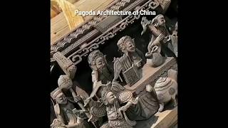 Pagodastylearchitecture  wood articture of China  woodcraft  Chinese art and culture [upl. by Ahsinac]