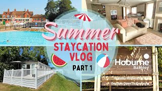 HOBURNE BASHLEY SUMMER STAYCATION  PREMIUM CARAVAN TOUR [upl. by Brion]