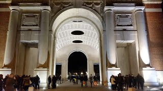 The Last Post Ceremony Menin Gate Ypres Belgium [upl. by Phedra]