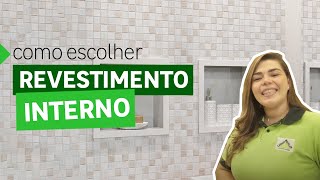 Como escolher REVESTIMENTO pastilhas mosaicos e revestimento 3D [upl. by Rialcnis471]