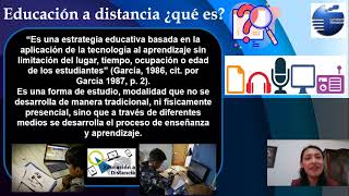 Educación a distancia [upl. by Naashar757]