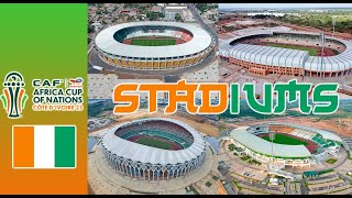 Ivory coast 2024 Africa Cup of Nations Stadiums 🇨🇮 [upl. by Brodeur]