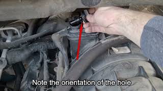 Replacing the PCV valve on a 2012 Ram 1500 5 7 Hemi [upl. by Kapoor]