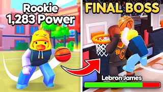 I Went From Trash ROOKIE to PRO and Dunked on LEBRON JAMES in Dunk Battles [upl. by Bowerman]