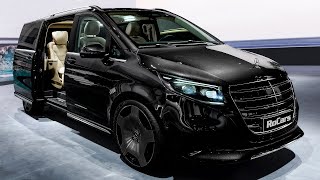 2024 Mercedes VClass  New Luxury Van in detail [upl. by Revert]