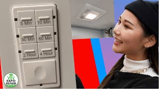 Install A Timer Switch To Control Your Vent Fan In The Bathroom [upl. by Acima831]