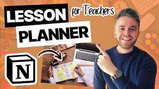 How to Create a Lesson Planner with Notion  Notion for Teachers [upl. by Platto232]