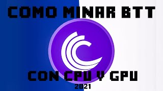 Como MINAR Bittorrent con CPU y GPU ✅ [upl. by Etteiluj]