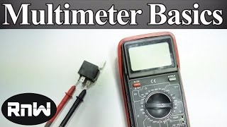 How to Use a Multimeter for Beginners  How to Measure Voltage Resistance Continuity and Amps [upl. by Pitts]