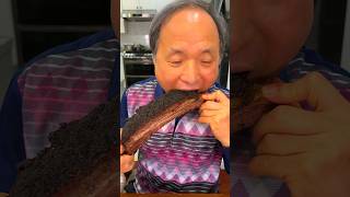 KOREAN PARENTS TRY TEXAS BBQ for the FIRST TIME texas texasbbq brisket dinoribs [upl. by Dee343]