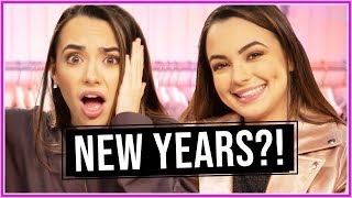 NEW YEARS PARTY Outfit Challenge  Closet Wars w Merrell Twins [upl. by Piane283]