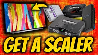 Why Retro Consoles Need A Scaler [upl. by Ellswerth]