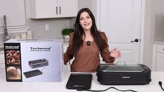 Review Techwood smokeless grill  Professional 4K Amazon Listing Product Video [upl. by Orling]