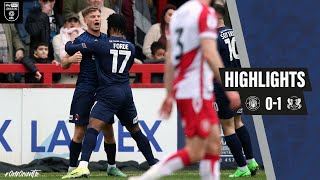 Highlights Stevenage 01 Leyton Orient [upl. by Presley]