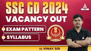 SSC GD New Vacancy 202324  SSC GD Syllabus and Exam Pattern 2023  By Vinay Sir [upl. by Mehcanem]