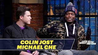 Colin Jost Is Afraid Michael Che Is Going to Get Him Murdered [upl. by Vicki]