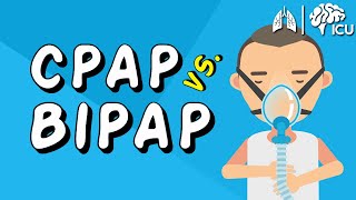 CPAP vs BiPAP  NonInvasive Ventilation EXPLAINED [upl. by Yecam]