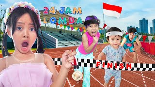 LEIKA MAIN LOMBA BARENG TOMPEL LUCU BANGET 😍 KOMPILASI VLOG 1 JAM LEIKA IKUT LOMBA [upl. by Grimbal665]