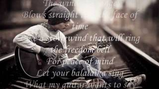 Wind Of Change  Scorpions With Lyrics [upl. by Anaihsat]