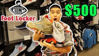 THE 500 FOOTLOCKER CHALLENGE [upl. by Bertina]