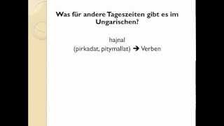 Ungarisch lernen  Onlinekurs  Teil 001 [upl. by Wiese]