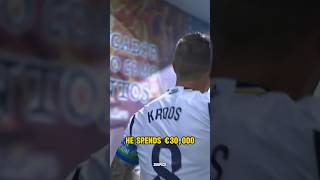 Why Does He Do THIS After Every Match😲😲😲 shorts football realmadrid tonikroos [upl. by Glaab182]