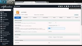 Installing osTicket with Softaculous in cPanel [upl. by Nnawaj]