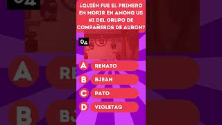 Among Us 1 de Auron ¿Quién Fue la PRIMERA VÍCTIMA 💀👀 [upl. by Aimar526]