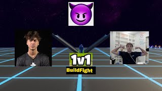 Bucke VS pilat 1V1 BUILDFIGHT [upl. by Reger]