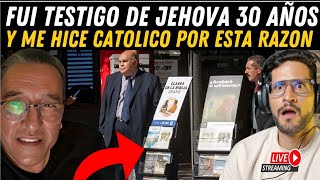 Fui TESTIGO DE JEHOVA 30 años y me hice CATÓLICO por esta razón 🤯😱 [upl. by Ycrem]