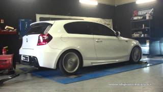 BMW 116d 115cv Reprogrammation Moteur  190cv Digiservices Paris 77 Dyno [upl. by Nelli618]