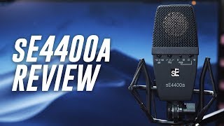 sE Electronics sE4400a Condenser Mic Review  Test [upl. by Anan]