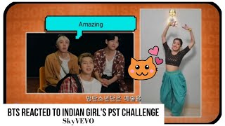 BTS Reacted To Indian Girls Permission To Dance challenge [upl. by Llennaj]