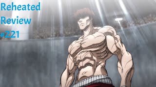 Baki The Great Raitai Tournament Saga  Reheated Review 221 [upl. by Akemor529]