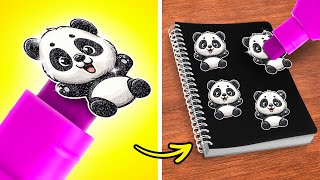 FUN SCHOOL HACKS amp DIY CRAFTS 😎📚 New School Hacks and Gadgets by 123 GO [upl. by Yleve]