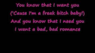 lady gaga bad romance lyrics [upl. by Mussman748]