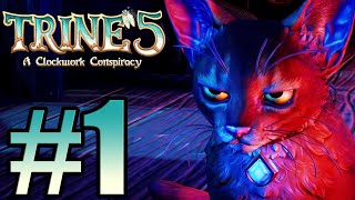 Trine 5 A Clockwork Conspiracy Gameplay Walkthrough Part 1 [upl. by Samot797]