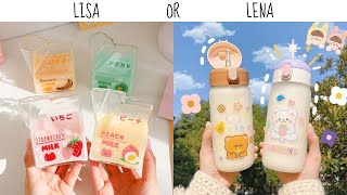 Lisa or Lena CUTE THINGS would u rather [upl. by Yrannav]