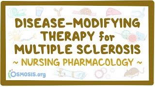 Diseasemodifying therapy for multiple sclerosis Nursing Pharmacology [upl. by Matthiew694]