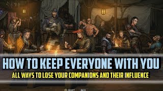 How To Keep All Companions With You  All Ways To Lose Them And Their Influence  Thronebreaker [upl. by Nitsir]