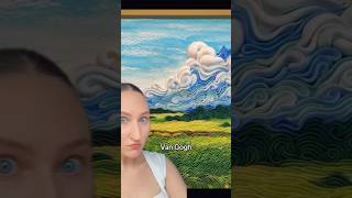 Clay Van Gogh By Liska Flower clayart [upl. by Slater]